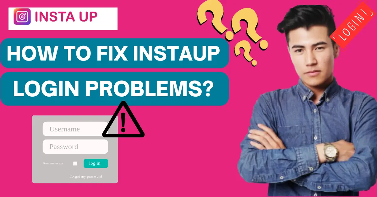 instaup login problem solution